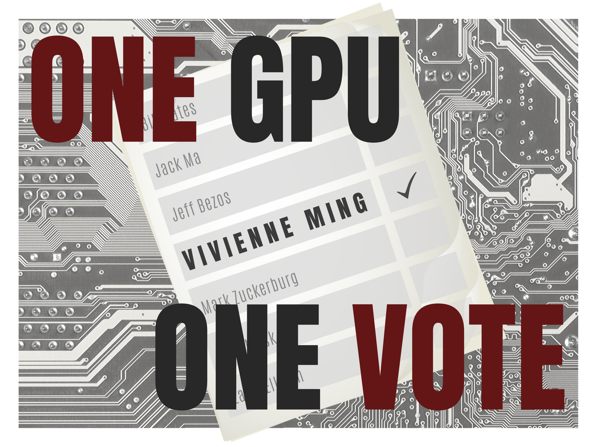 One GPU, One Vote